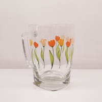 ماگ کنیا اوشن طرح گل نارنجی