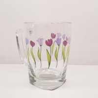 ماگ کنیا اوشن طرح گل بنفش